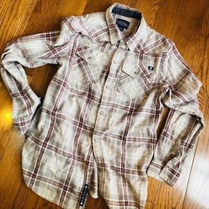 Lucky Brand Boys Flannel Button Up